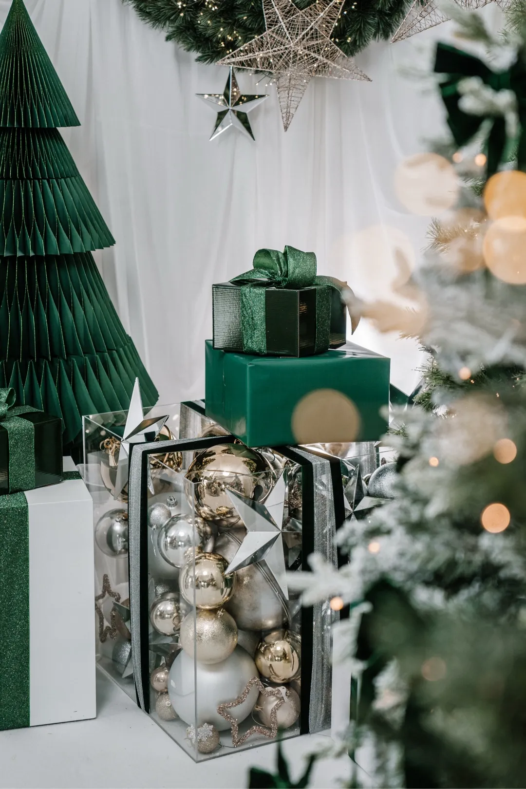Siempre Christmas 2024 Marketing Photos. Theme for this year Green